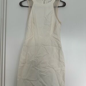 Club Monaco sleeveless white dress